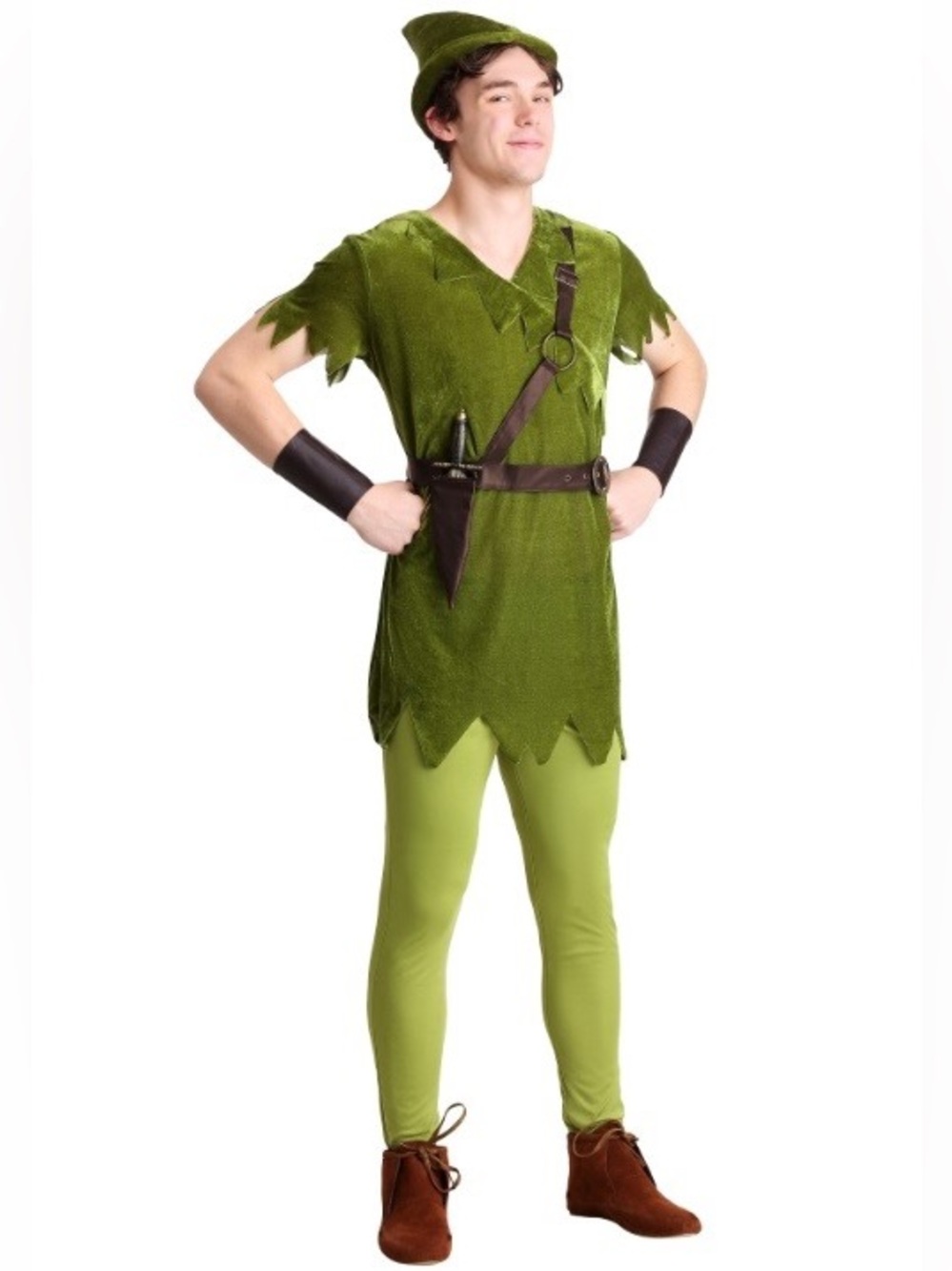 Adult Classic Peter Pan Costume Halloween Medium
